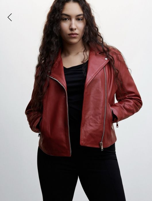 Косуха кожаная  Mango