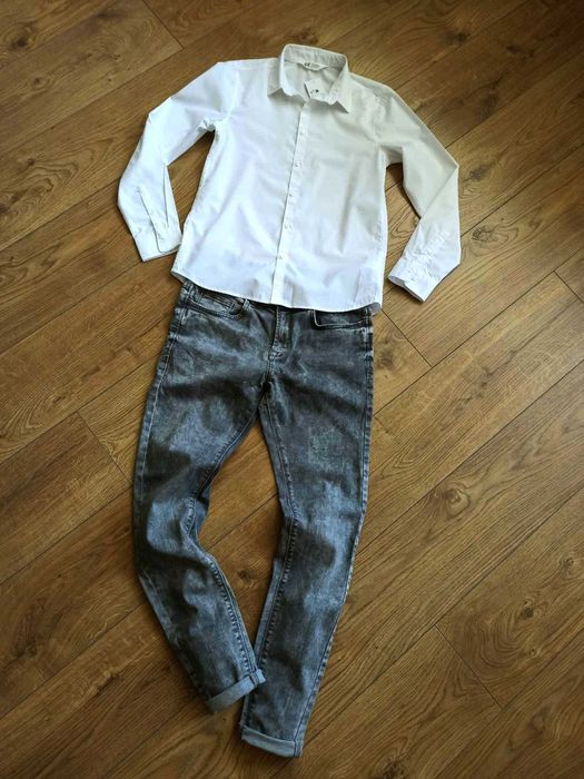 H&M Нова риза с дълъг ръкав за момче