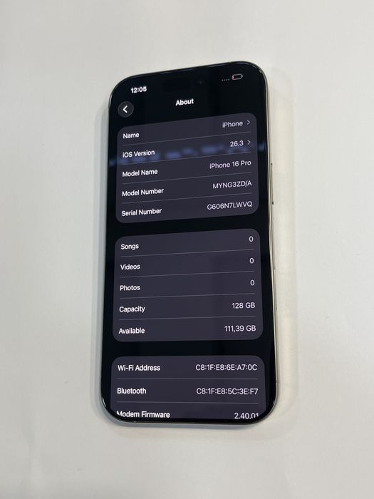 iPhone 16 PRO / Accept Schimb