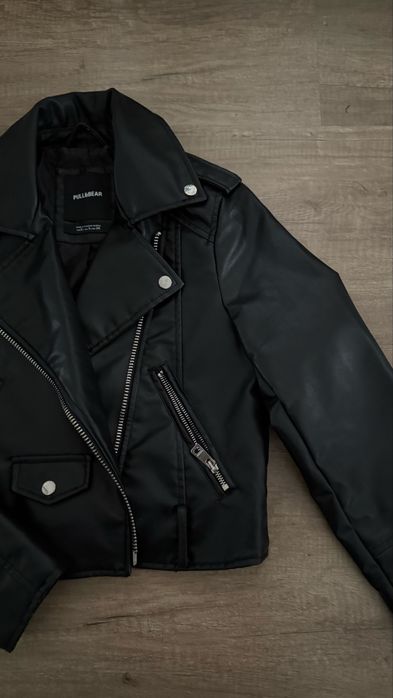 Кожено яке Pull&Bear
