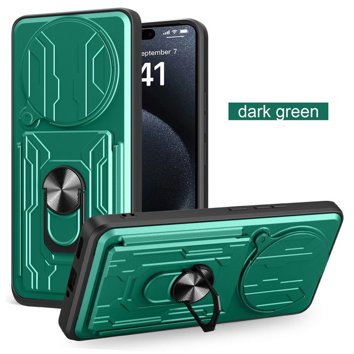 Xiaomi Poco X7 / X7 Pro / RING CARD SLOT Удароустойчив кейс гръб