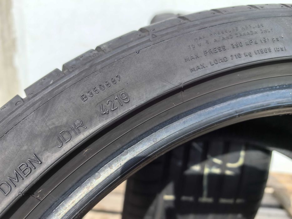 275/35/19 Дънлоп ДОТ 2019 г - Рън Флат