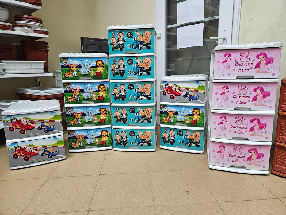 НОВО! Пластмасов шкаф за детска стая! Детско обзавеждане! За ученици