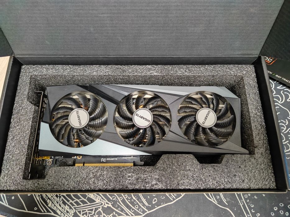 RTX 3060 Ti OC Gigabyte — идеальная, с родной упаковкой!