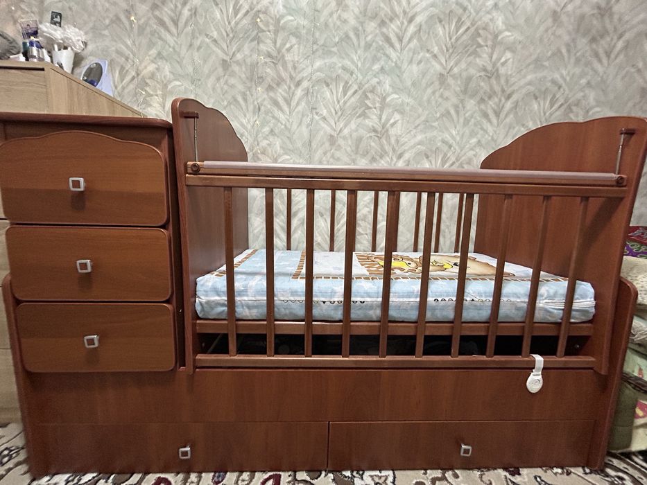 Детская кровать 2в1