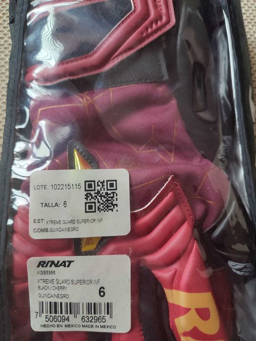 Детски вратарски ръкавици RINAT – размер 6, 35 EUR