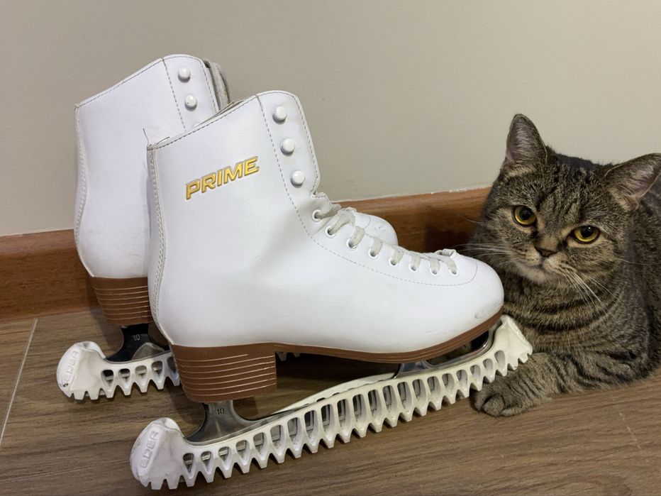 Коньки Prime с чехлами от Edea