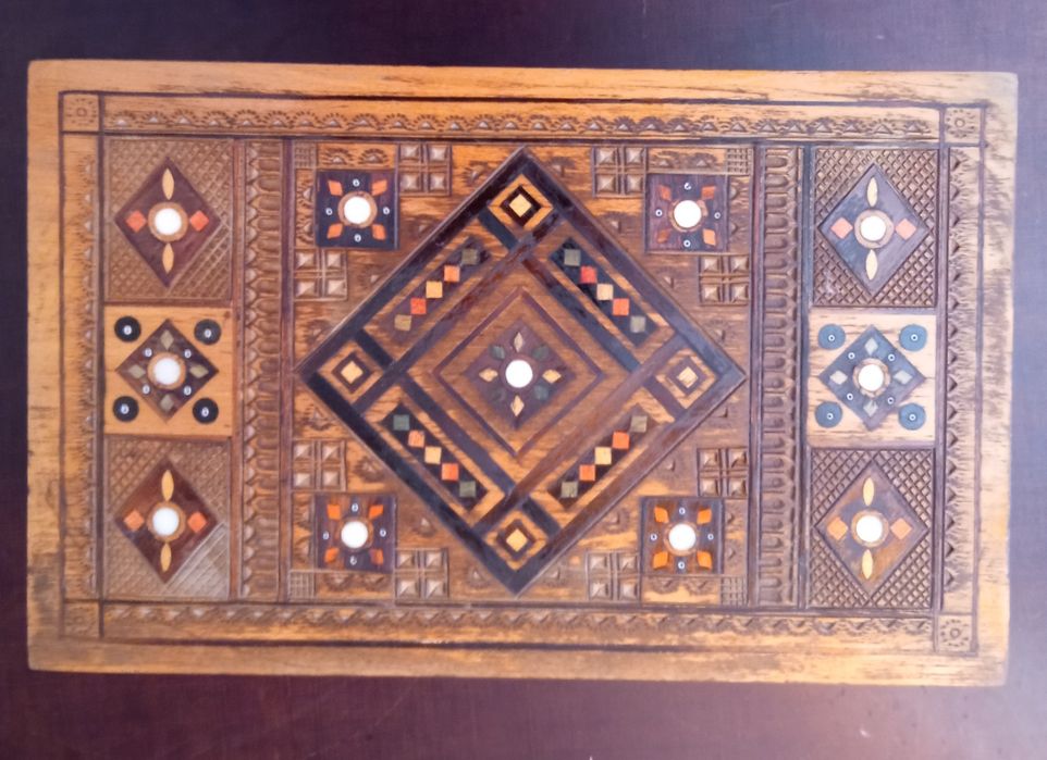 Винтажная шкатулка - Гуцульский сувенир