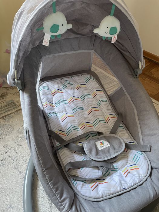 Качеля Mastela. Электронный шезлонг