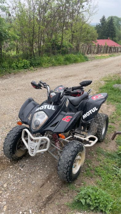 Atv loncin 300(ambreaj lipsa)la schimb pe un motocross sau 4000 lei