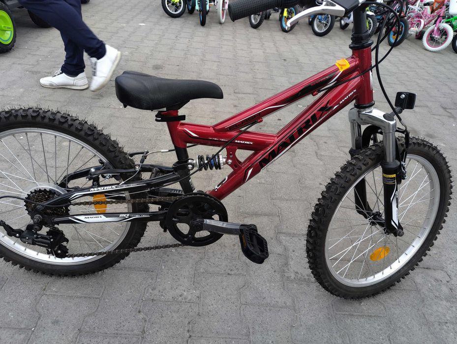 MATRIX Велосипед 20" FLASH червен