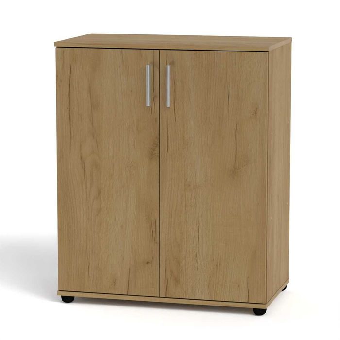 Ново! Скрин Компанит Комод-2Д (дъб крафт златен)