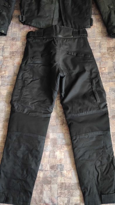 Текстилен мото екип / ботуши / наколенки / яке