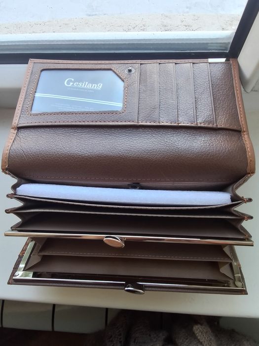 Портмоне золотого перламутра