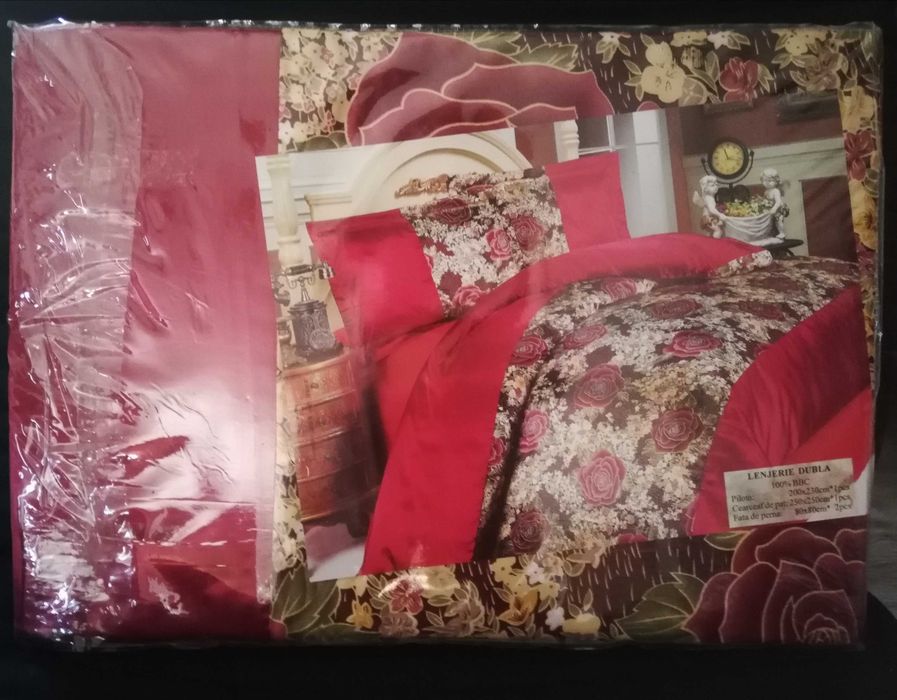 Нов спален комплект сатен