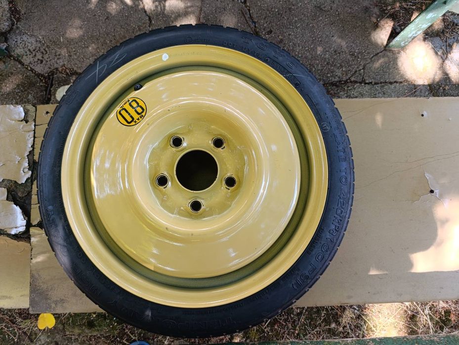 Резервна гума тип патерица 5/114.3/67.1-15 цола