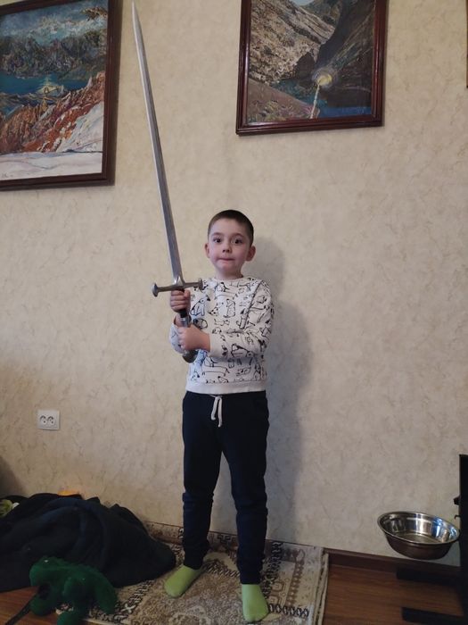 Меч короля материал резина. Новые