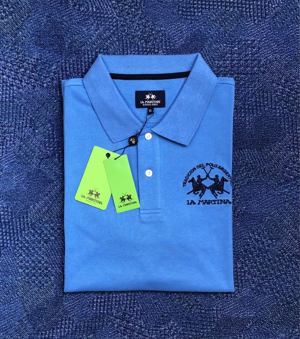 La Martina Polo Pique Shirt ОРИГИНАЛНИ мъжки поло тениски - M/L/XL
