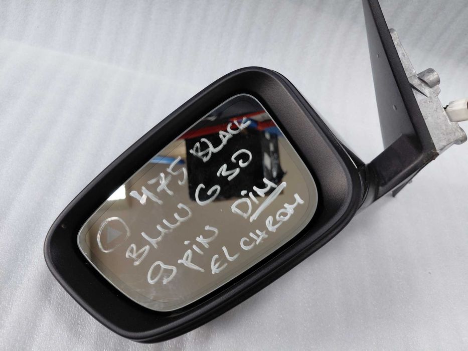 Ляво огледало BMW G30 G31 Камера Фотохром Assistant 9 Pin - 475 black