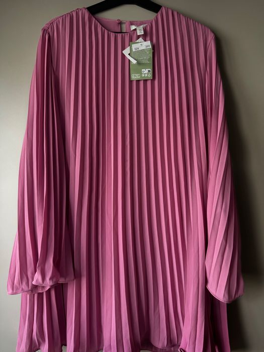 Rochie ocazie gravidă cu pliuri H&M originală nouă