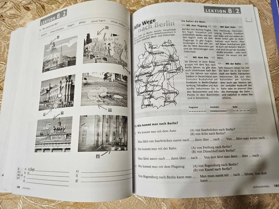 Учебници по немски език - Menschen B1 / Sicher B2/ Themen Aktuell