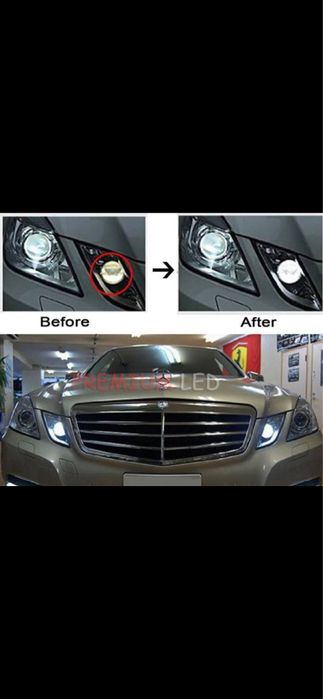 Дневни лед светлини за Мерцедес