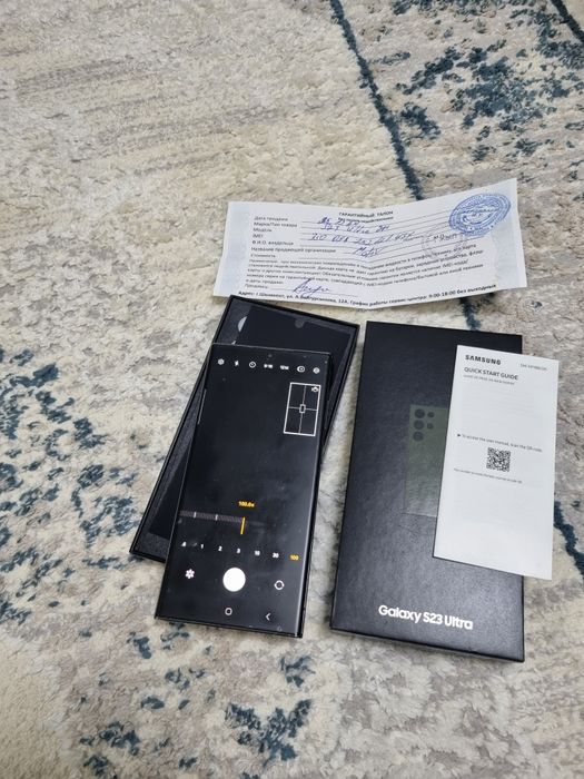 Samsung S23 Ultra 256gb в идеале