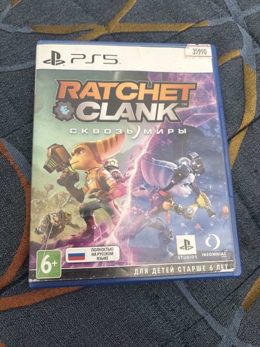 Диск для ps5 ratchet clank