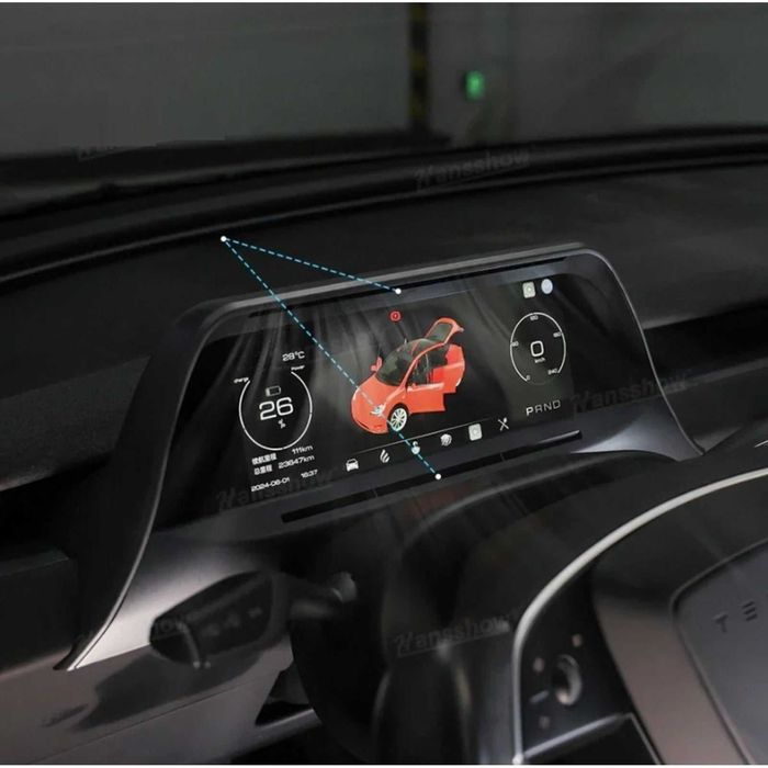 Дигитален километраж 8.8″ за Tesla Model 3/Y – CarPlay & Android Auto