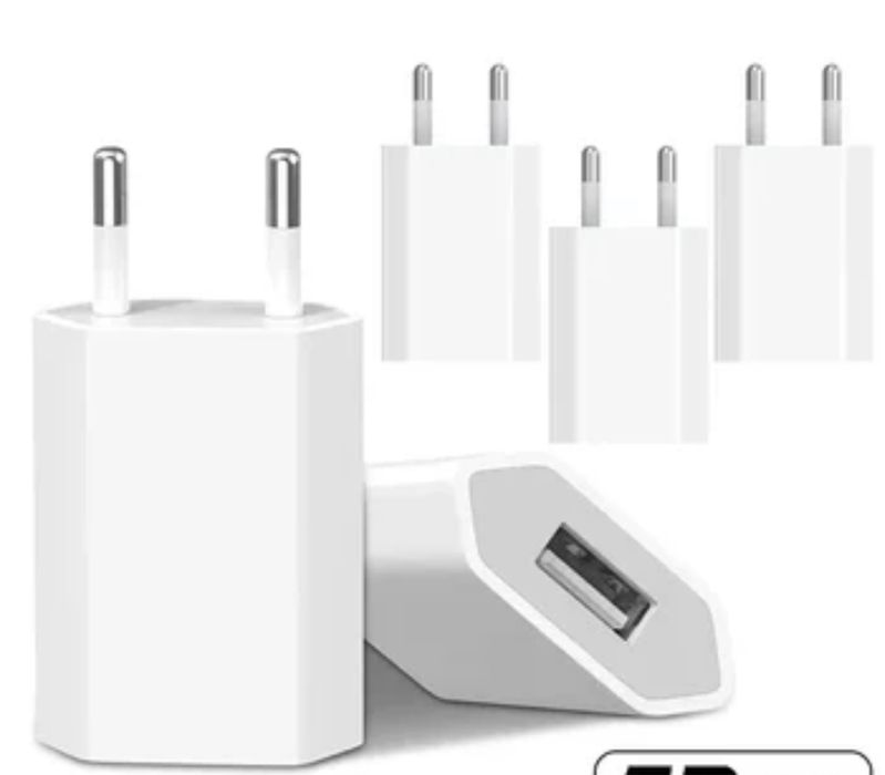 Incarcator + Cablu + Casti Noi Sigilate Compatibile Iphone