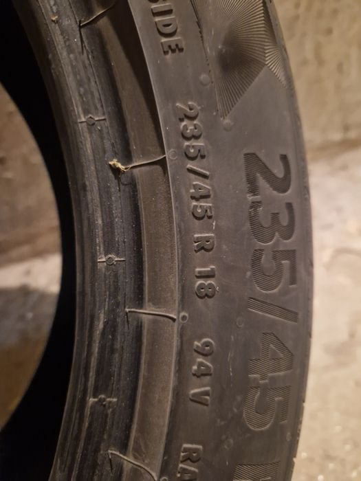 Continental Premium Contact 6. Размер 235/45/18 XL