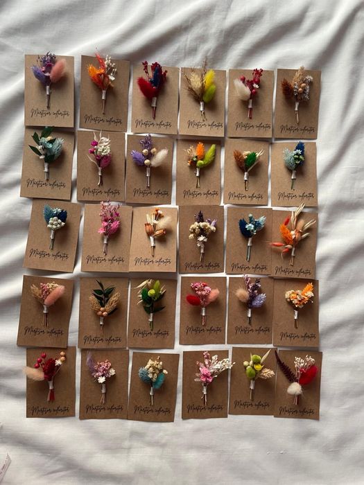 Martisoare cu flori uscate