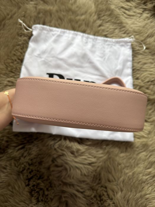 Малка нова дамска чанта Dune London, бледо розова, допълнитвлна дръжка