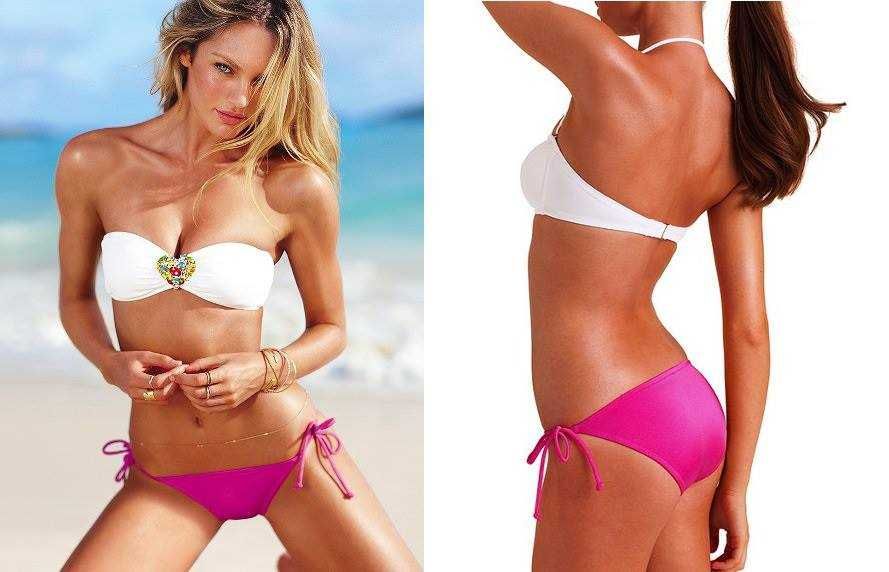 Дамски бански с брошка