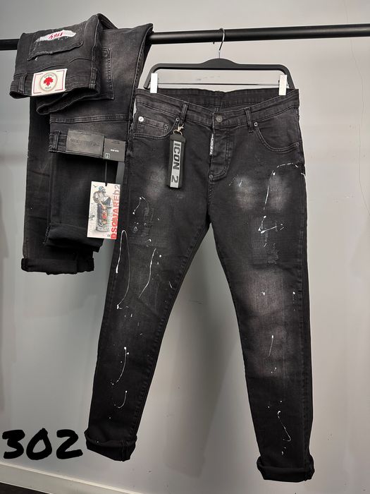 Dsquared мъжки черни дънки