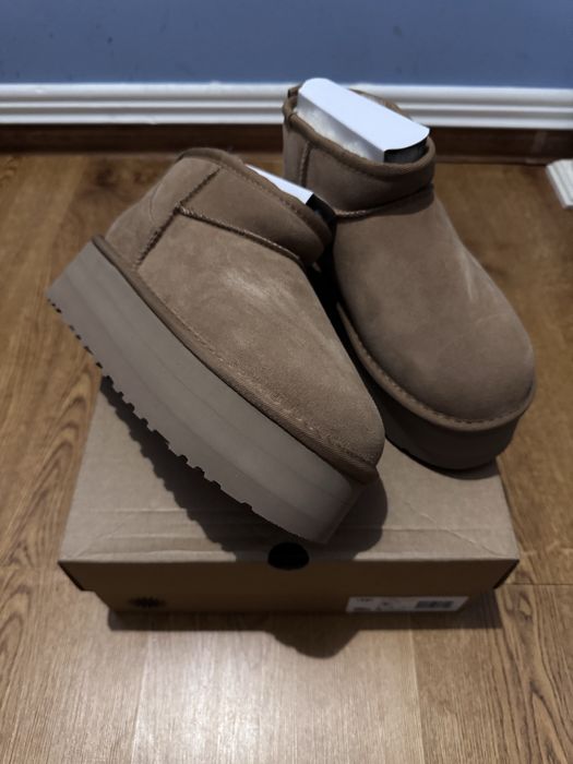 Ghete bej UGG femei