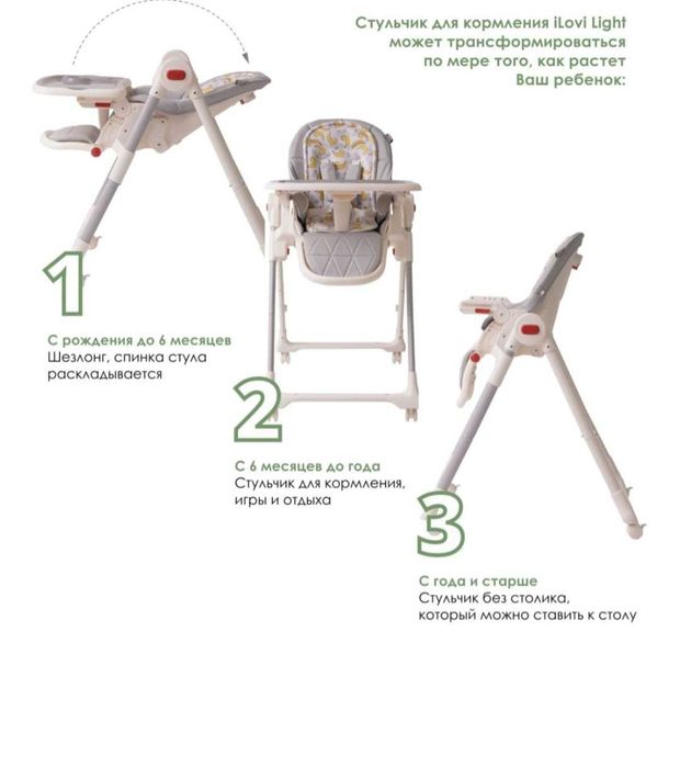 Продам детский стульчик для кормления
