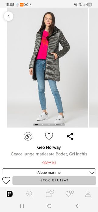 Geaca Geo Norway