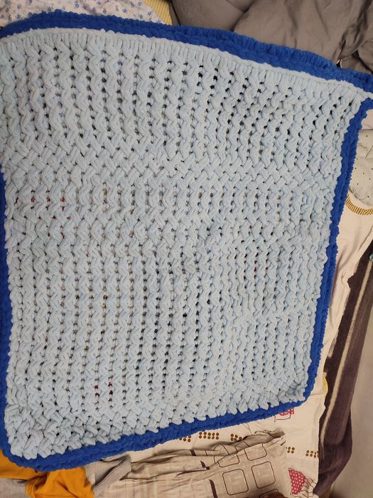 Детское одеялко ручной работы