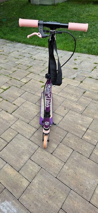 trotinetă cu Suspensii şi Frâne pe Ghidon Mid 5 Violet Copii