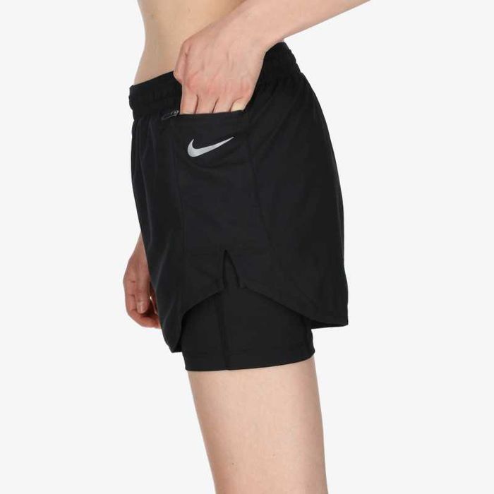 Найк Nike Running Tiempo Lux 2in1 Dri Fit  дамски къси панталони с клин къс панталон шорти S