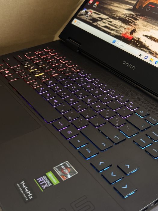 RTX3070 8GB Hp omen Gaming мощный игровой ноутбук