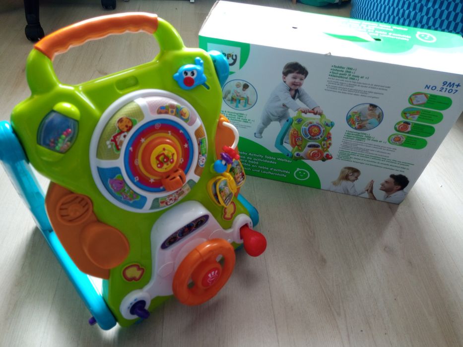 Hola - Бебешка активна проходилка и маса / 2 в 1