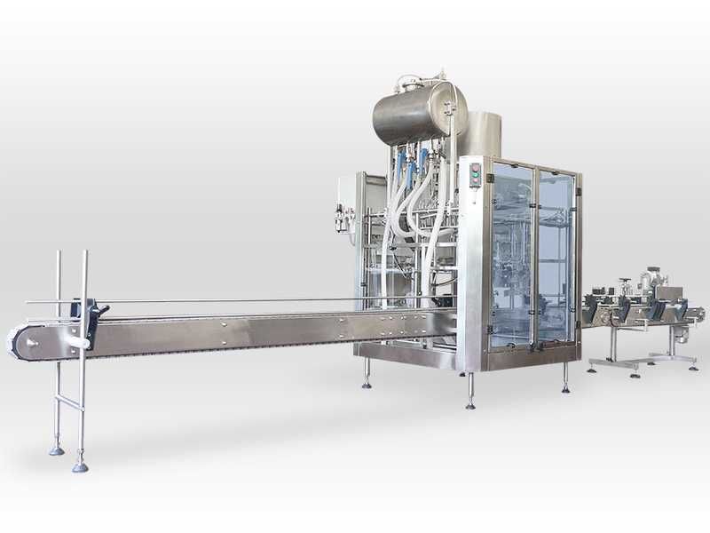 Моноблок машини за дозиране и затваряне на течности в бутилки