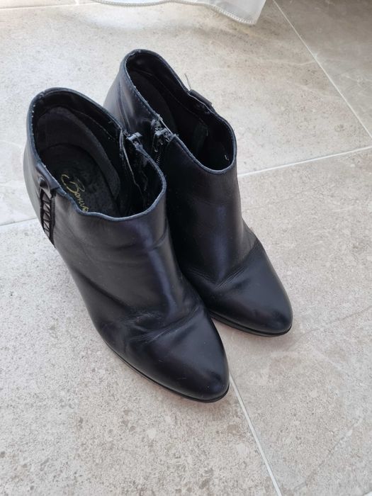 Botine Benvenuti, piele naturala, marimea 37