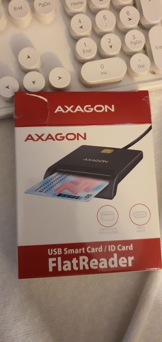 Cititor carduri - Ci, buletin - USB C - Axagon