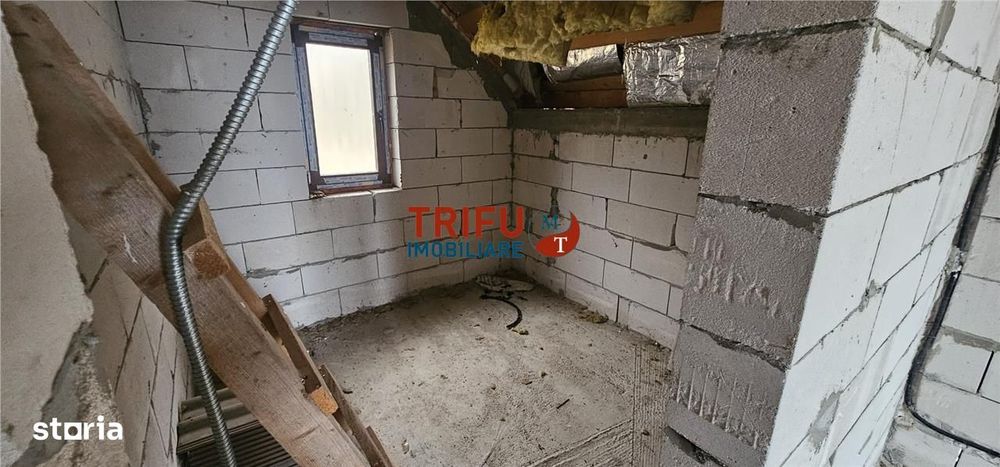 Casa de vanzare la rosu S+P+M si teren 1062 mp zona Micesti