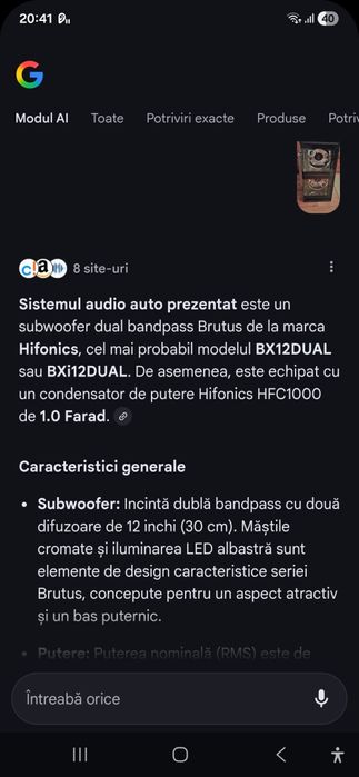 Sbbwuffer 1600Wati  +amplificator