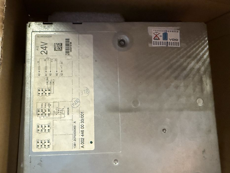 Tahograf de vanzare Mercedes Atego 2012