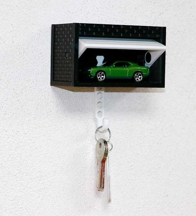 Cuier chei pentru machete Hot Wheels / Matchbox – Scală 1:64